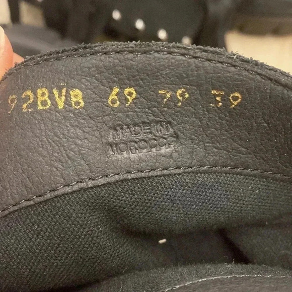 Lug  sole fringe suede geox boots - Picture 9 of 9